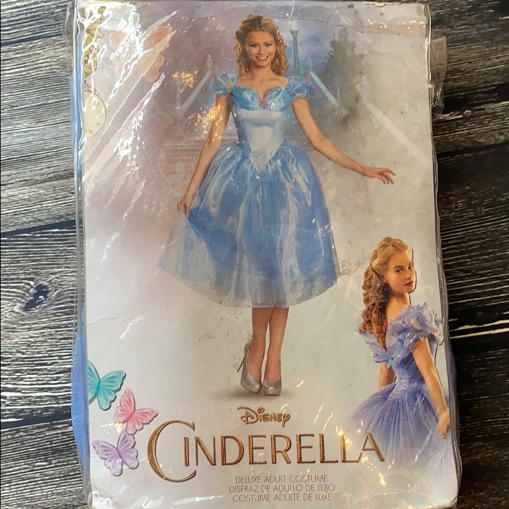 Deluxe Cinderella costume size M(8/10)